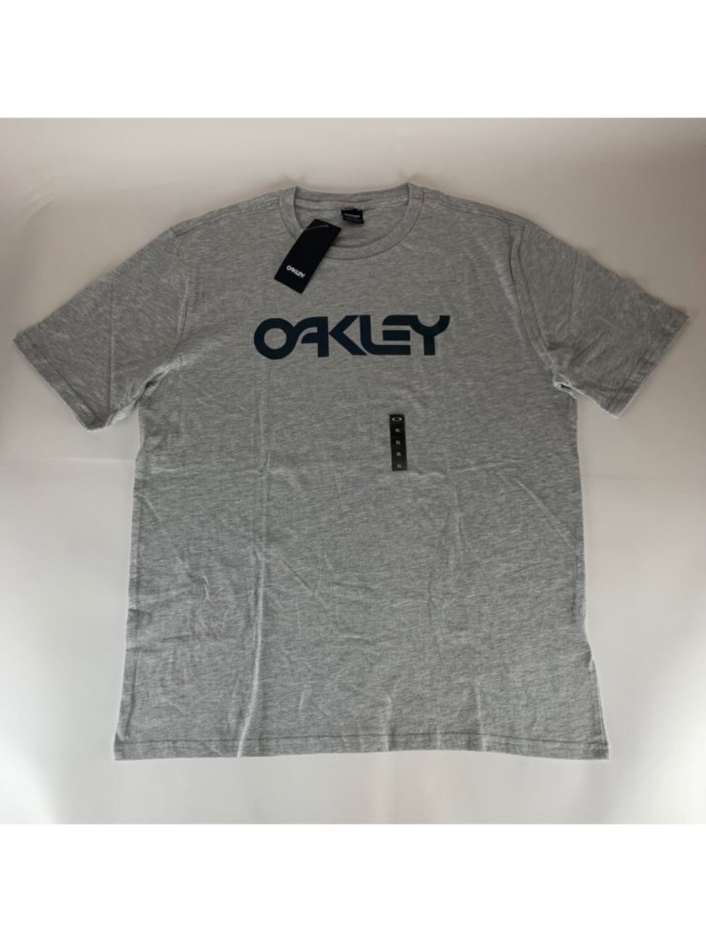Oakley Gray Short Sleeve Crewneck Shirt Mens XL New